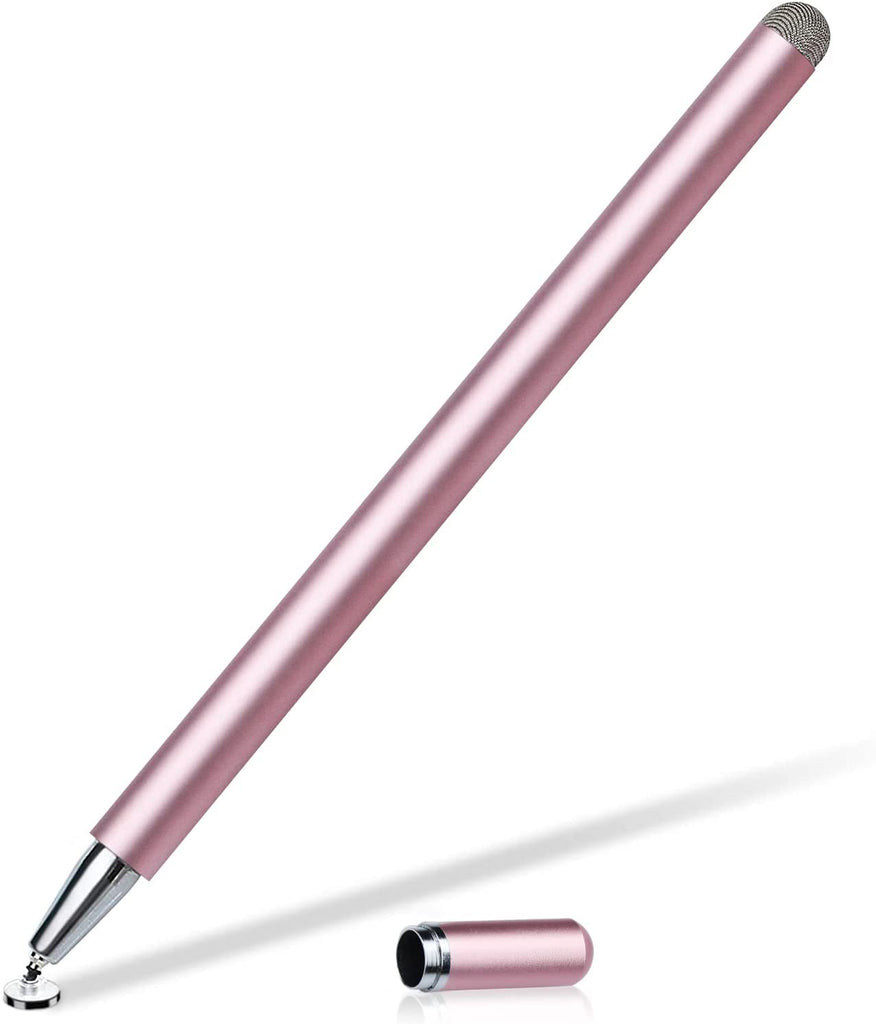 Pink Stylus, Lightweight Aluminum Fiber Tip Touch Screen Pen - AWZ80