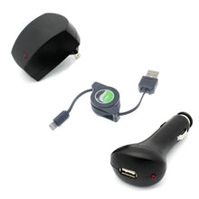 Load image into Gallery viewer, Car Home Charger, Adapter Power Retractable USB Cable - AWA21