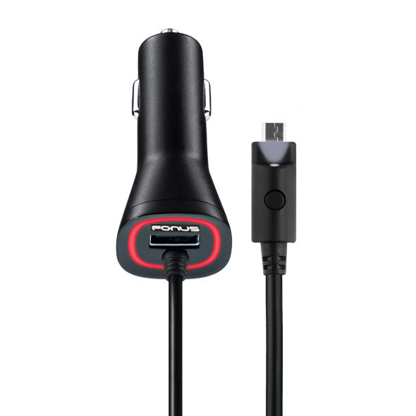 Car Charger, Adapter Power Micro-USB 2.1A - AWJ55