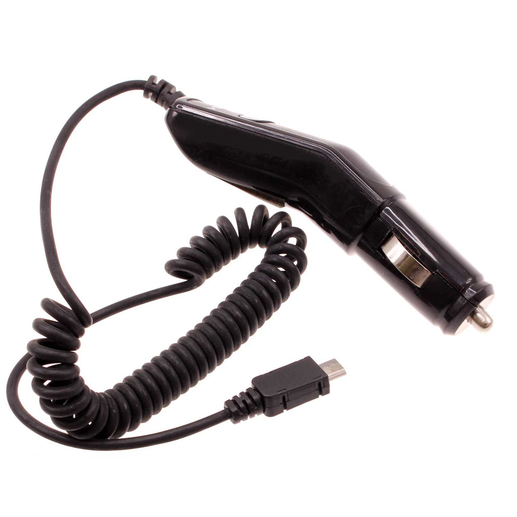 Car Charger, Power Cable Coiled Micro-USB - AWD04