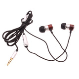 Wired Earphones, Headset Handsfree Mic Headphones Hi-Fi Sound - AWF98