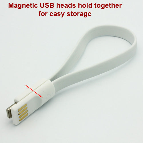 Short USB Cable, Wire Power Cord Charger - AWE61