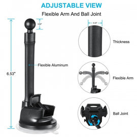Car Mount, Cradle Holder Windshield Dash - AWB54