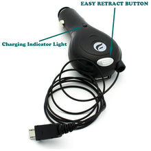 Load image into Gallery viewer, Car Charger, Micro-USB USB Port 3.1A Retractable - AWC01