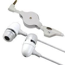 Load image into Gallery viewer, Retractable Earphones, Headset Handsfree Mic Headphones Wired - AWD57