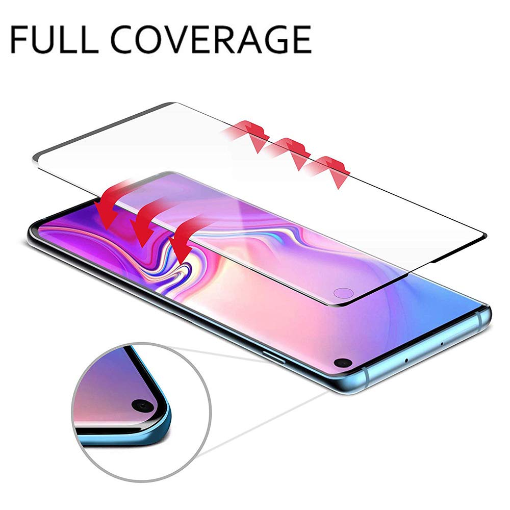 Screen Protector, Full Cover 3D Curved Edge Tempered Glass - AWC27