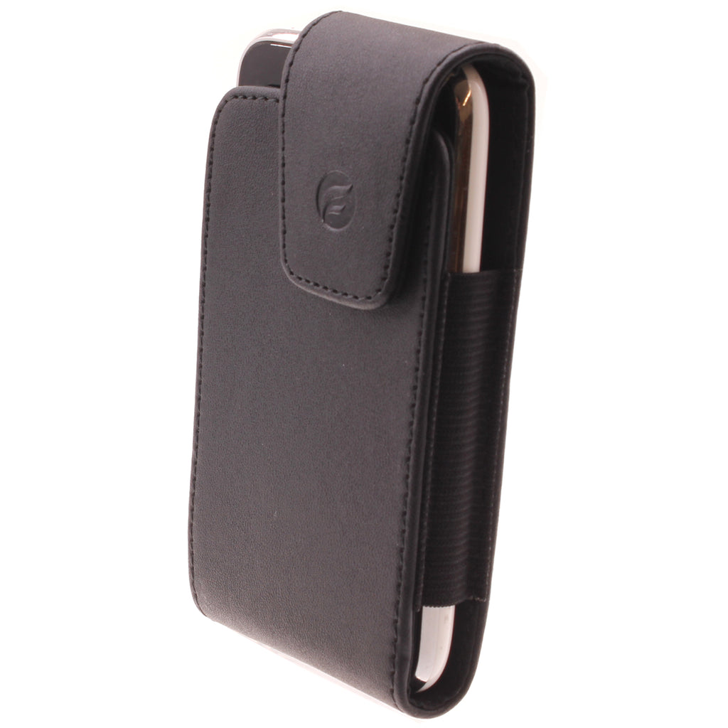 Case Belt Clip, Vertical Holster Swivel Leather - AWD73