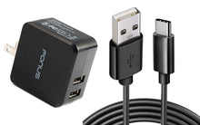 Load image into Gallery viewer, Home Charger,  Type-C Cable  3.4A 2-Port USB 17W  - AWC05 858-1