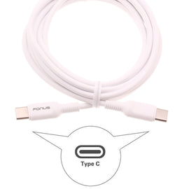 PD Type-C Cable, Long Cord Fast Charger 6ft USB-C - AWE30