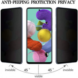 Privacy Screen Protector, 3D Edge Anti-Peep Anti-Spy Tempered Glass - AWT50