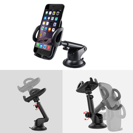 Car Mount, Telescopic Holder Windshield Dash - AWN98