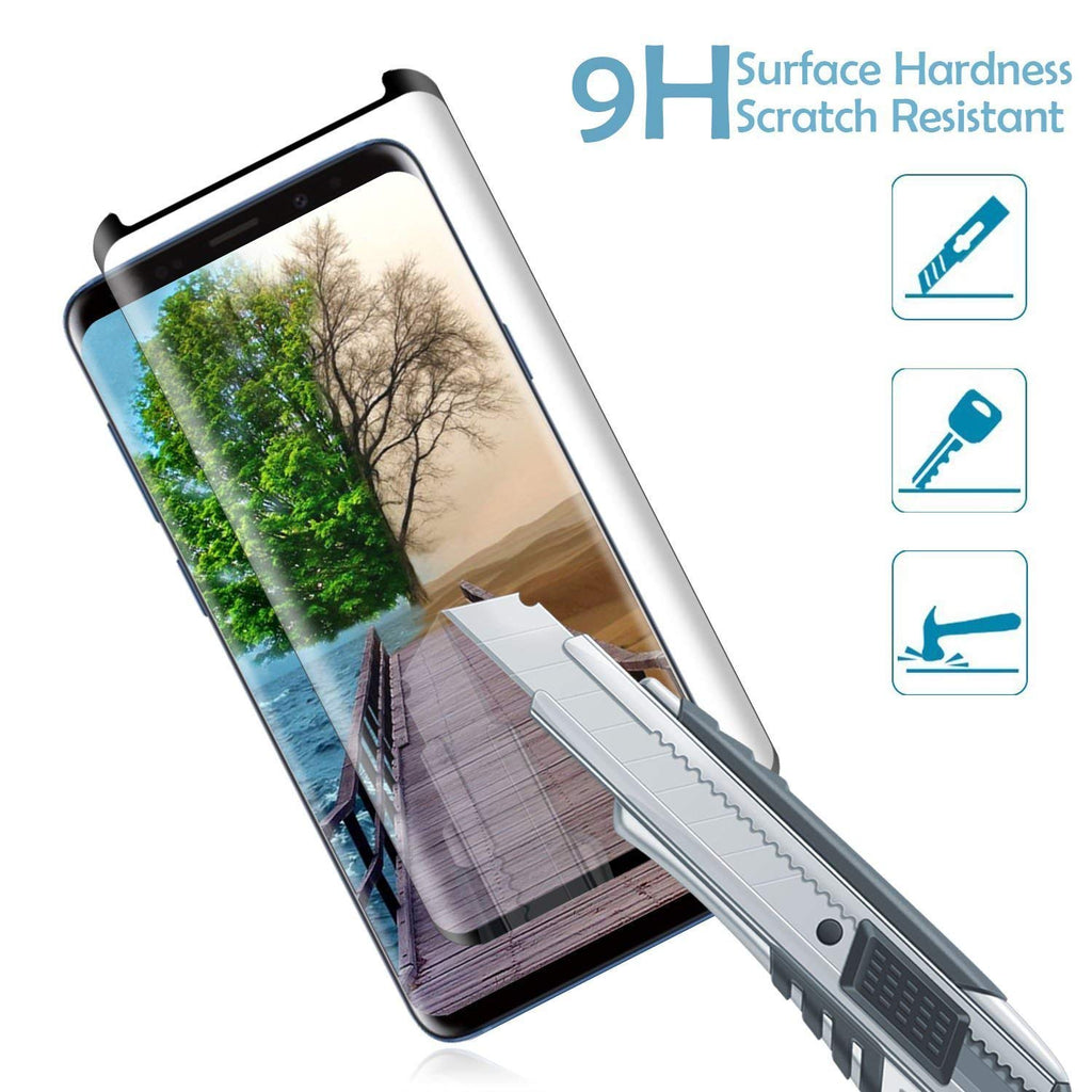 Screen Protector, Full Cover Curved Edge 5D Touch Tempered Glass - AWR58