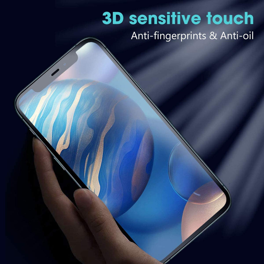 3 Pack Screen Protector, 3D Matte Tempered Glass Anti-Glare - AW3G12
