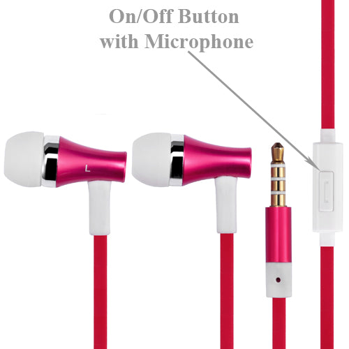 Wired Earphones, Headset Handsfree Mic Headphones Hi-Fi Sound - AWD27