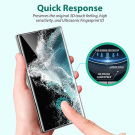 3 Pack Matte Screen Protector, Fingerprint Works Anti-Fingerprint Anti-Glare TPU Film - AW3Z34