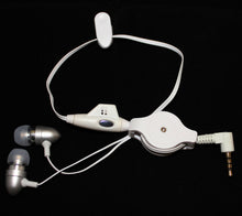 Load image into Gallery viewer, Retractable Earphones, Headset Handsfree Mic Headphones Wired - AWB74