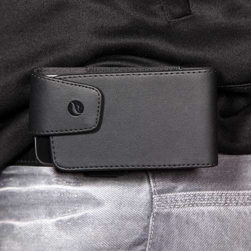 Case Belt Clip, Vertical Holster Swivel Leather - AWC93