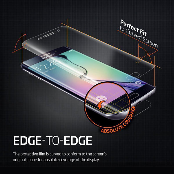 Screen Protector, Edge to Edge Guard Full Cover Film TPU - AWS57