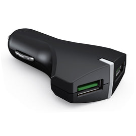 Car Charger,  Adapter Power 2-Port USB 36W Fast  - AWM49 1055-1