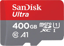 Load image into Gallery viewer, 400GB Memory Card, Class 10 MicroSD High Speed Sandisk Ultra - AWL80
