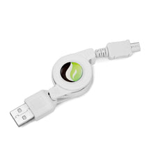 Load image into Gallery viewer, Car Home Charger, Power MicroUSB Retractable USB Cable - AWB32