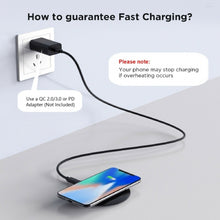 Load image into Gallery viewer, 15W Wireless Charger, Quick Charge Slim Charging Pad Fast - AWWH1