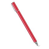 Red Stylus, Lightweight Aluminum Fiber Tip Touch Screen Pen - AWZ57