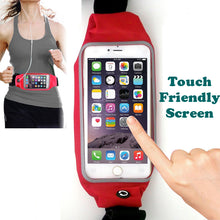 Load image into Gallery viewer, Running Waist Bag, Case Gym Workout Sports Belt Band - AWE48