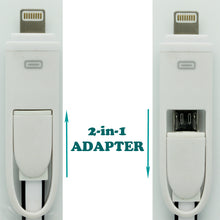 Load image into Gallery viewer, USB Cable, Cord Power Charger 2-in-1 - AWF39