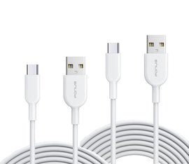 6ft and 10ft Long USB-C Cables, Data Sync Power Wire TYPE-C Cord Fast Charge - AWY72