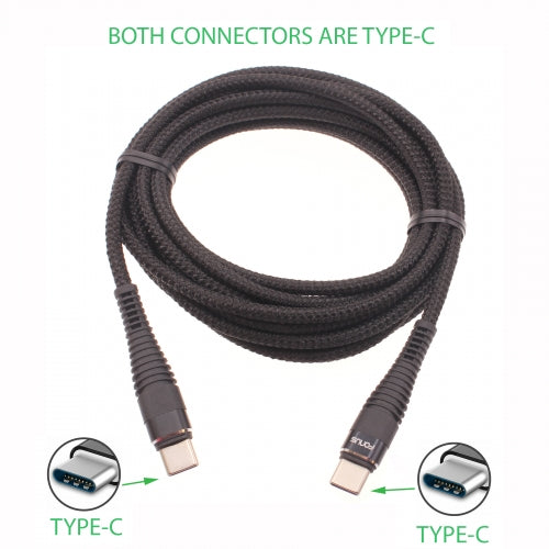 10ft PD Cable, Wire Power Charger Cord Type-C to USB-C - AWD54