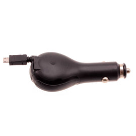 Car Charger,  DC Socket Micro-USB USB Port Retractable  - AWM76 761-1