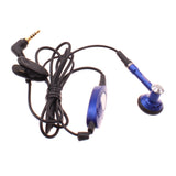 Mono Headset, Headphone 2.5mm Single Earbud Wired Earphone - AWU23