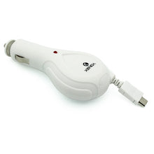 Load image into Gallery viewer, Car Charger, Power DC Socket MicroUSB Retractable - AWD60