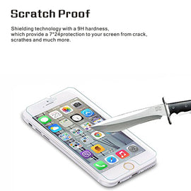 Screen Protector, Display Cover 2.5D Round Edges HD Clear Tempered Glass - AWE44